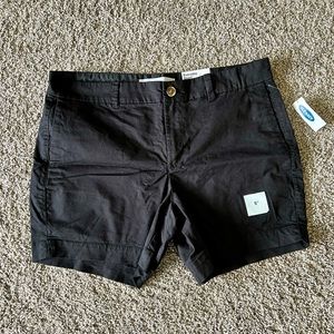 Old Navy Size 12 Black Shorts